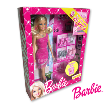 bup be barbie thoi trang giay bch57 - Búp bê Barie chính hãng giá rẻ