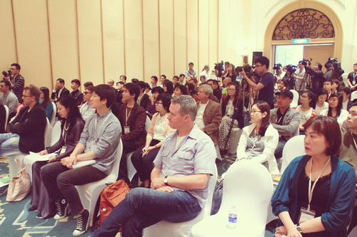 Hội nghị khai mạc Trại sáng tác LHP Quốc tế Hà Nội năm 2014