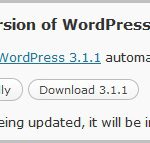 wordpress update 150x143 - Giới thiệu WordPress