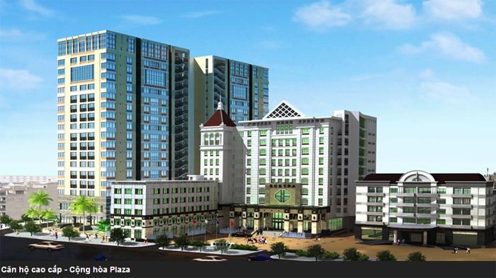 Phoi canh Cong Hoa Plaza - Căn hộ chung cư Cộng Hòa Plaza – Tân Bình