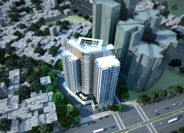 phoi canh Sao Mai Tower - Dự án khu căn hộ Sao Mai Tower – Quận 8