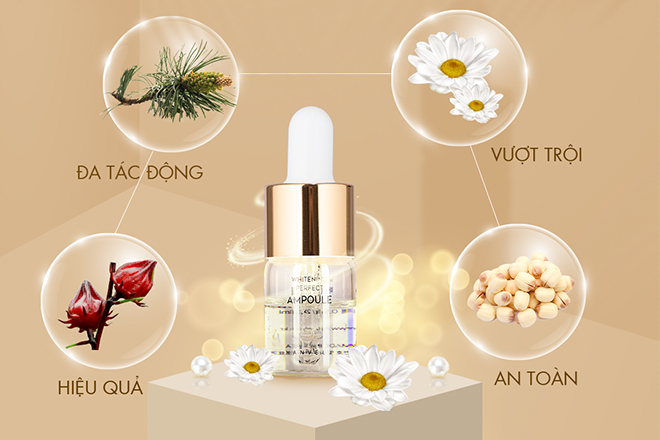 ampoule hanvely trị nám đồi mồi