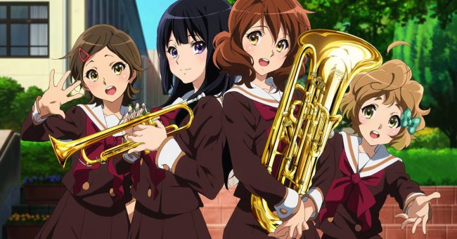 Hibike Euphonium 650x341 - Top 10 phim Anime âm nhạc gây hứng thú người xem