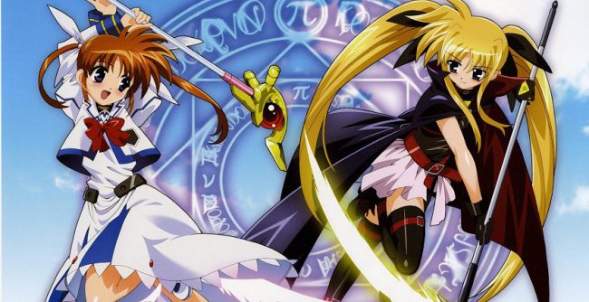 Mahou Shoujo Lyrical Nanoha 650x334 - Top những bộ phim Shoujo AI hay nhất